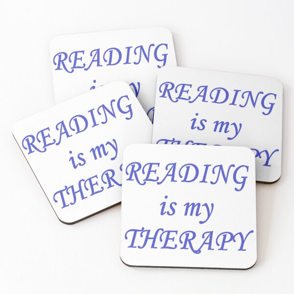 Item preview, Reading is my Therapy designed and sold by Spectrum Perspectives.