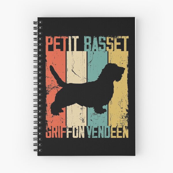 Item preview, Petit Basset Griffon Vend�en Dog Vintage Retro Style designed and sold by rafaeltto.