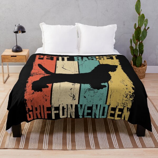 Item preview, Petit Basset Griffon Vend�en Dog Vintage Retro Style designed and sold by rafaeltto.