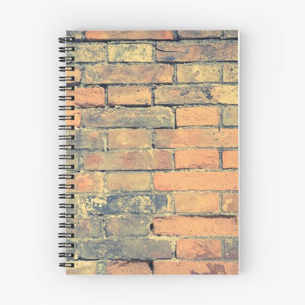 Item preview, Old brick wall with cracks and scratches. Brick wall background. Distressed wall with broken bricks texture. House facade designed and sold by AnaMOMarques.