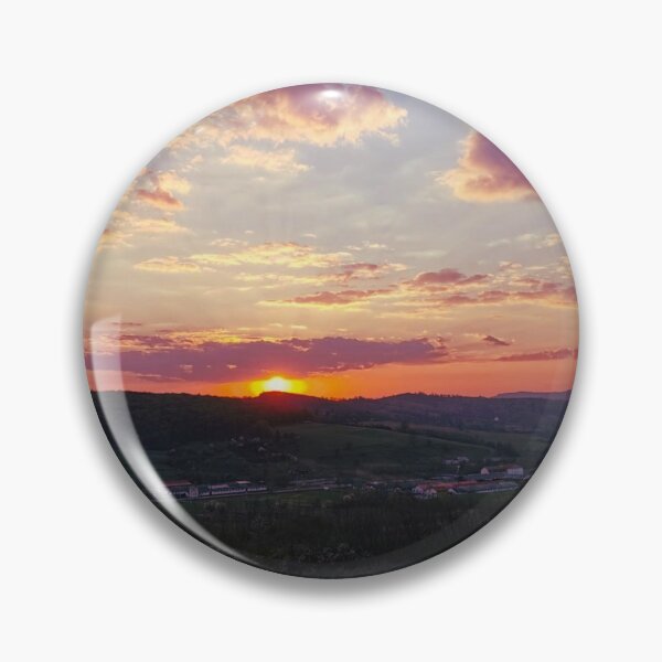 Item preview, Beautiful red sunset at the country side designed and sold by IlonaP99.