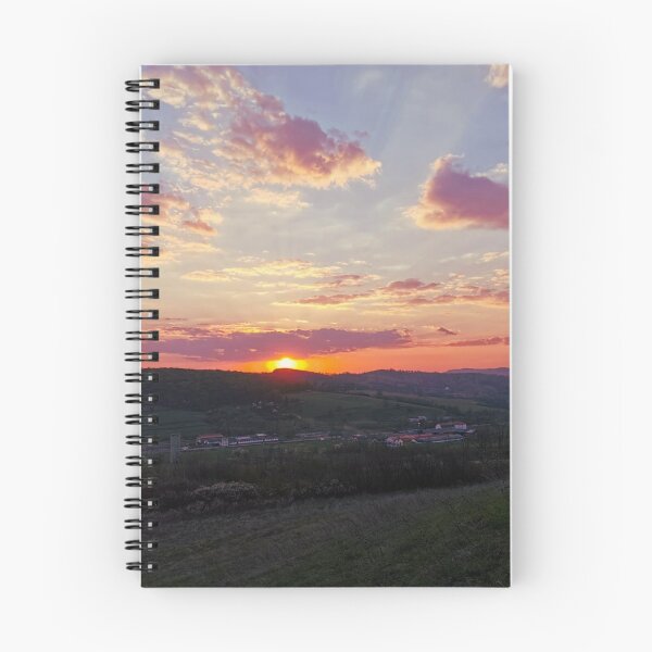 Item preview, Beautiful red sunset at the country side designed and sold by IlonaP99.