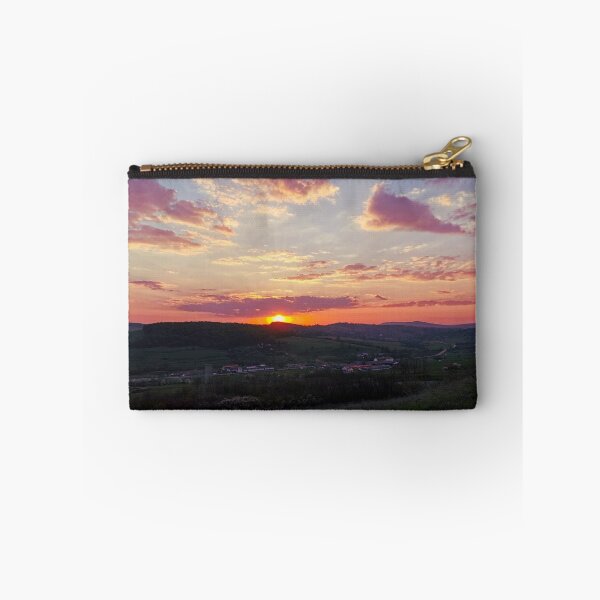 Item preview, Beautiful red sunset at the country side designed and sold by IlonaP99.