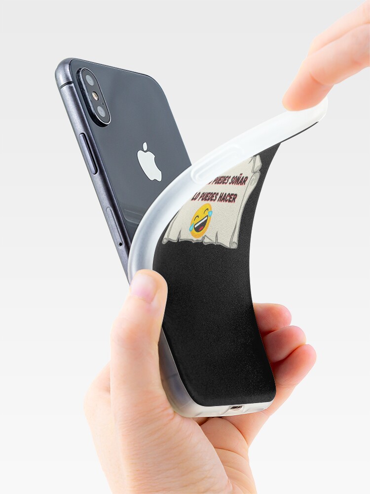 Vista alternativa de Funda y vinilo para iPhone Si lo puedes soñar, lo puedes hacer