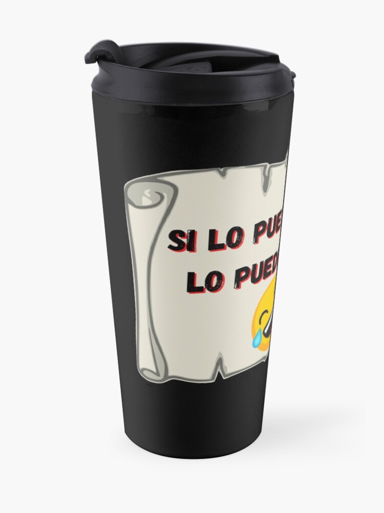 Vista alternativa de Taza de viaje Si lo puedes soñar, lo puedes hacer