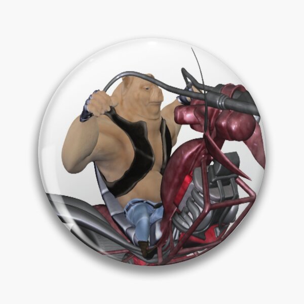 Item preview, Road Hog, pig on a bike designed and sold by LoneAngel.