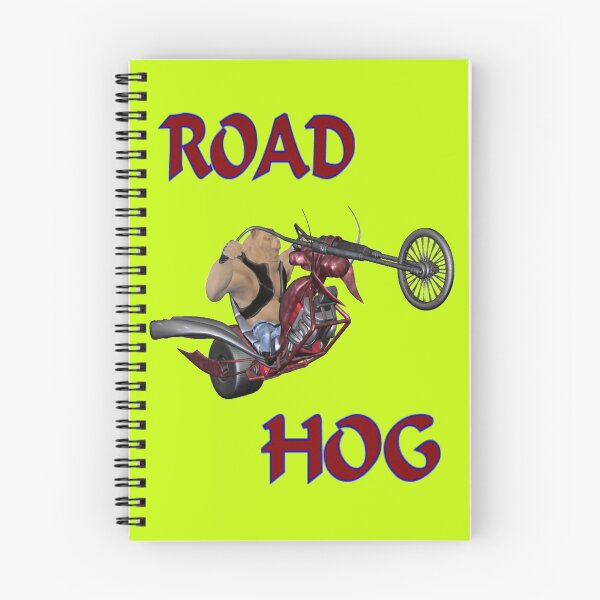 Item preview, Road Hog, pig on a bike designed and sold by LoneAngel.