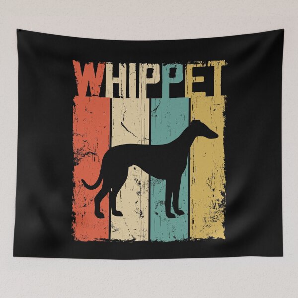 Item preview, Whippet Dog Vintage Retro Style designed and sold by rafaeltto.