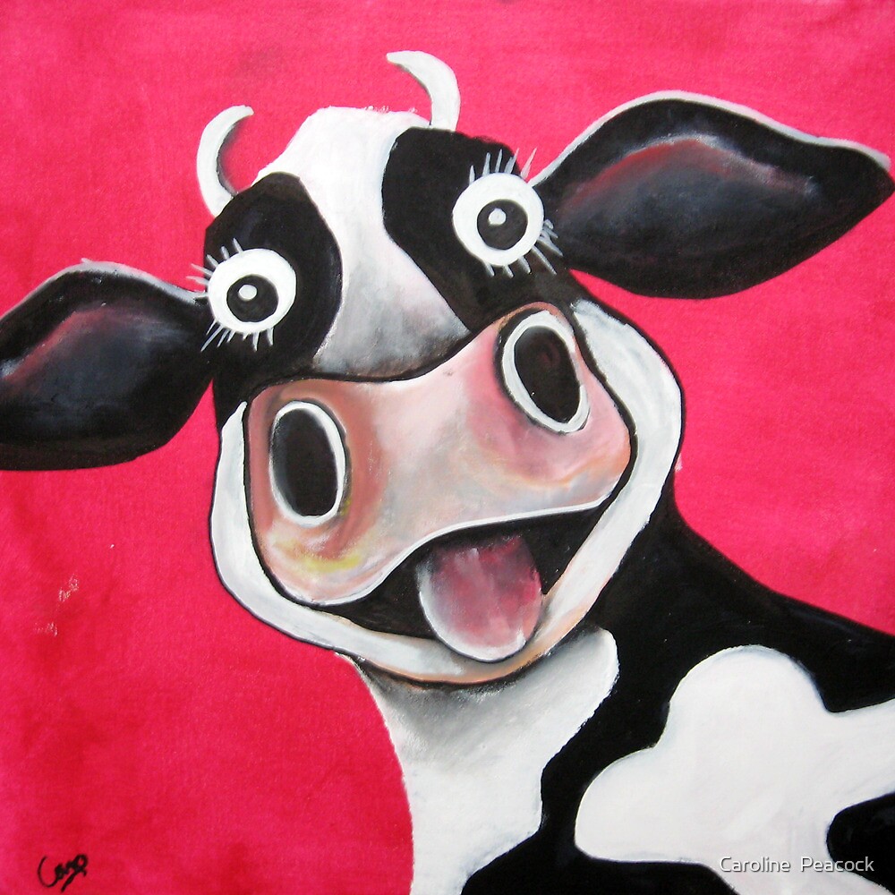 "Mrs Cow" by Caroline Peacock | Redbubble