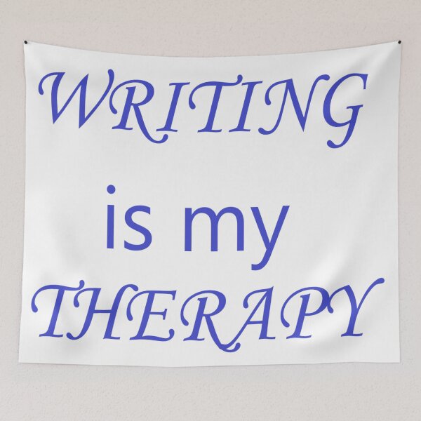 Item preview, Writing is my Therapy 1 designed and sold by Spectrum Perspectives.