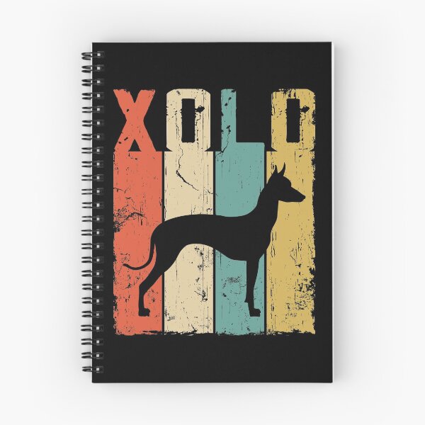 Item preview, Xolo Xoloitzcuintle Mexican Hairless Dog Vintage Retro Style designed and sold by rafaeltto.