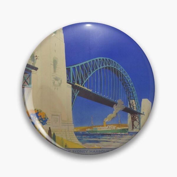 Item preview, One Class to Australia vintage travel poster designed and sold by stickart-marek.