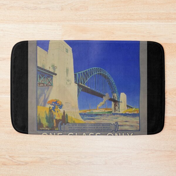 Item preview, One Class to Australia vintage travel poster designed and sold by stickart-marek.