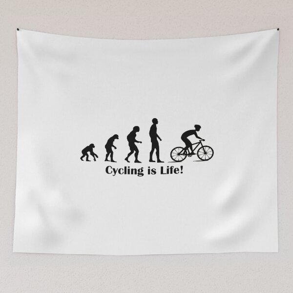 Item preview, Evolution bike, Cycling is Life Gift Idea designed and sold by Kuma518.
