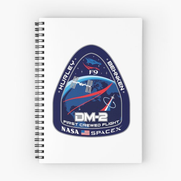 Artikelvorschau, Crew Dragon Demo-2 T-Shirt entworfen und verkauft von -Stack-.
