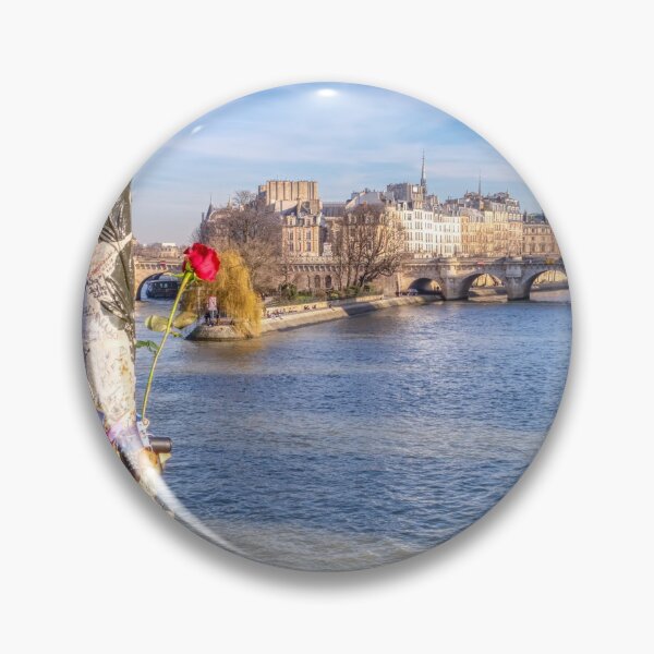 Item preview, Pont des Arts on Valentine's day - Paris designed and sold by Ulysse Pixel.