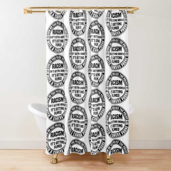 How Do You Police The Police Shower Curtain