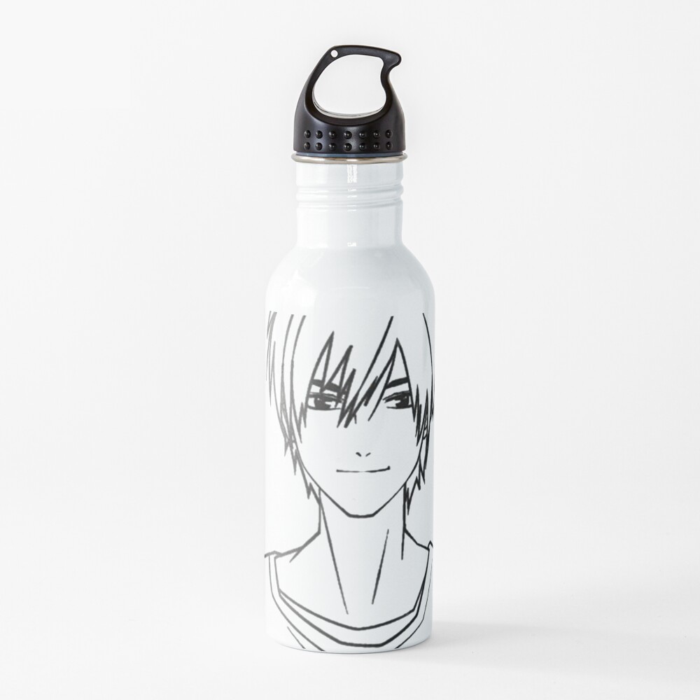 Anime Girl Drinking Boba Insulated Drink Bottle By Flaming Imp |  notonthehighstreet.com