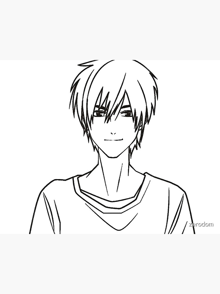 How to Draw Male Anime Characters Step by Step  AnimeOutline