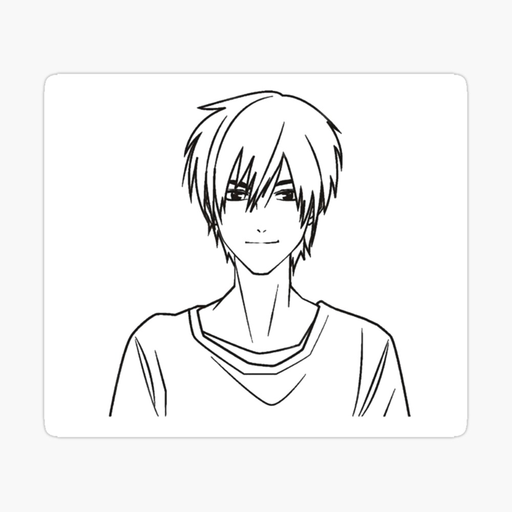 Anime Guy Anime Boy Drawing Arts Cute Anime Boy Spiral Notebook Mx 9703