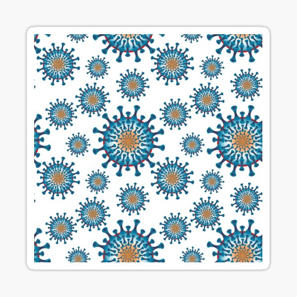 Item preview, Virus Pattern designed and sold by Magazin-Brenda.
