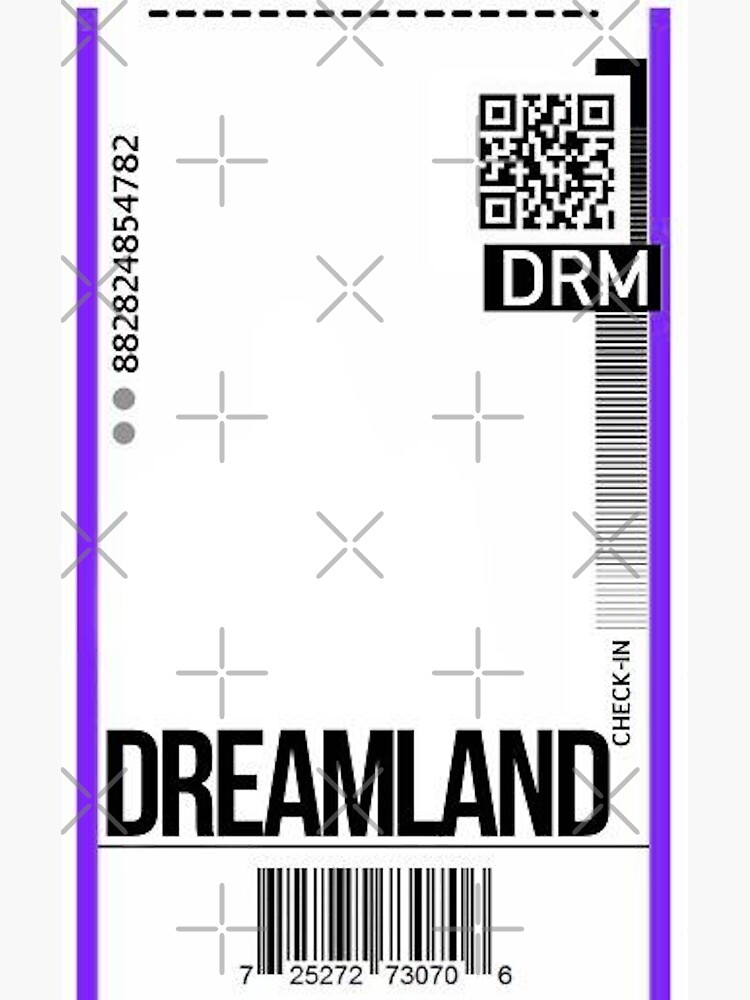 dreamland-plane-ticket-boarding-pass-template-poster-for-sale-by