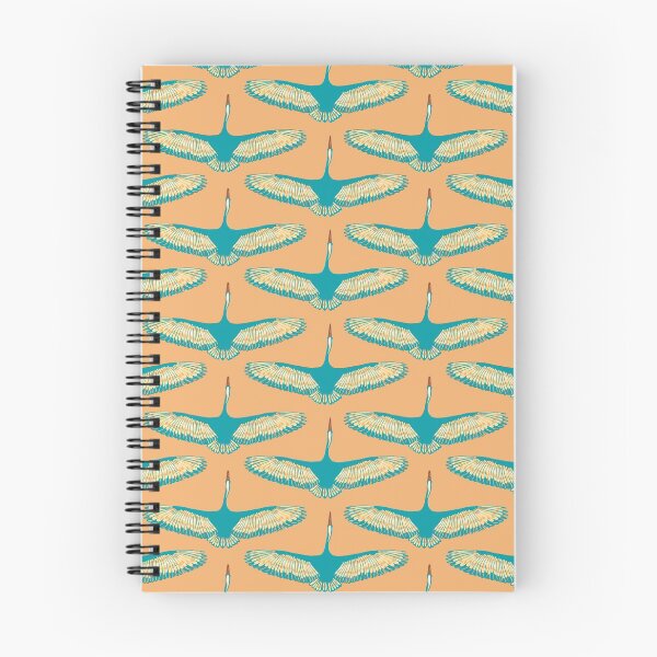 Aperçu de l'œuvre Art Deco Flying Birds Blue créée et vendue par Flyingwall.