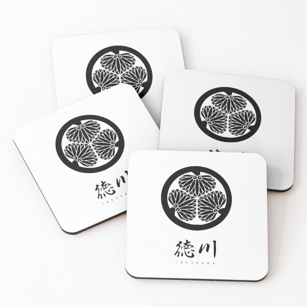 Item preview, Tokugawa Clan Family Crest Kamon - Black Title Version designed and sold by reyners.