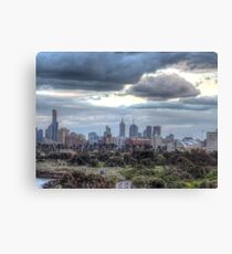 Melbourne from Box Hill Canvas Print
