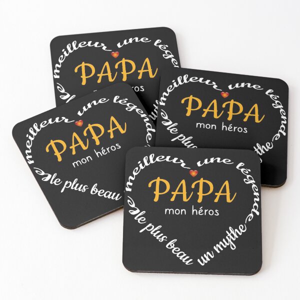 Item preview, best dad heart black background my father this hero libelle orange white- birthday gift or fete des peres designed and sold by sex-sansbol.