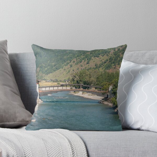 Item preview, Bridge to Punakha Dzong in Bhutan designed and sold by Ulysse Pixel.