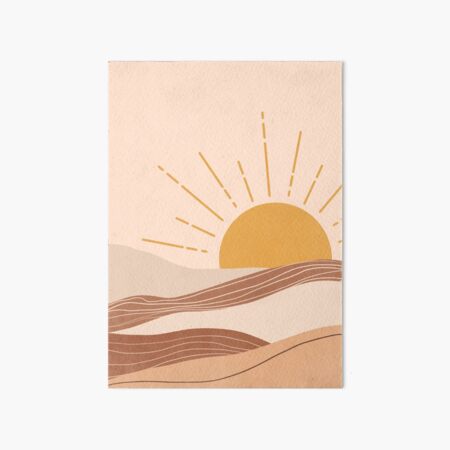 Item preview, Abstract Sunset Painting 3.6 designed and sold by Ana Moguš.