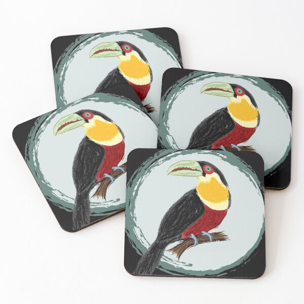Item preview, Artwork of a Green-Billed Toucan II designed and sold by JD's Shop.
