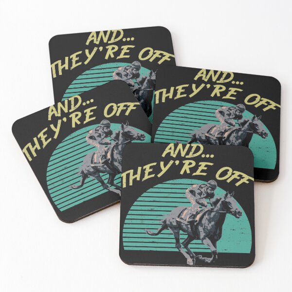 Item preview, Horse Racing Betting Gambling product | And They're Off! designed and sold by Lisbob.