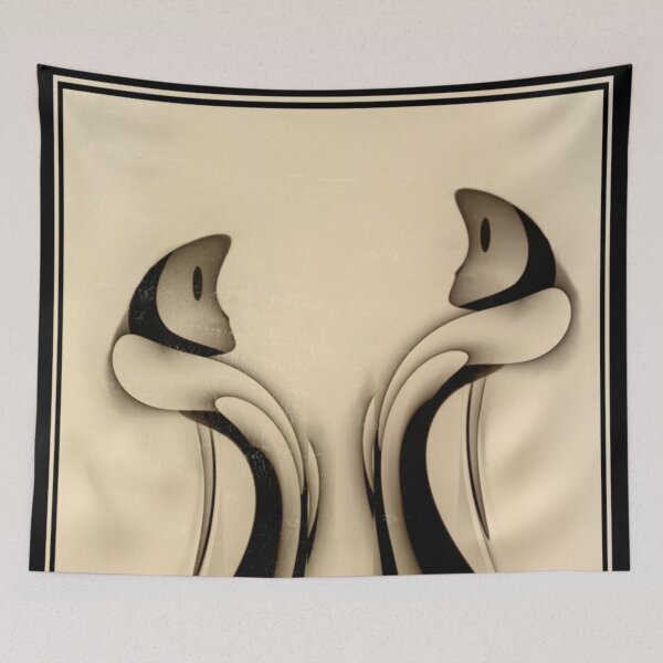 Item preview, tango designed and sold by CurvilinearArt.