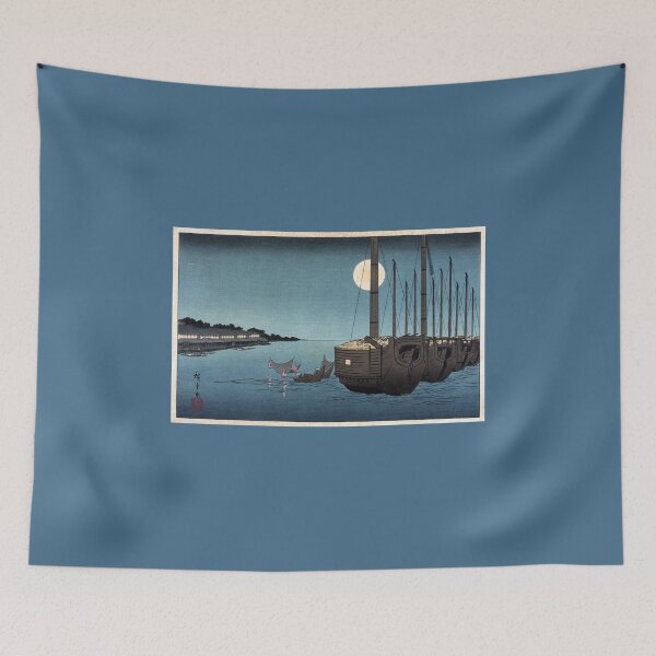 Item preview, Fukeiga 3 - Hiroshige Ando - 1858 - woodcut designed and sold by CrankyOldDude.