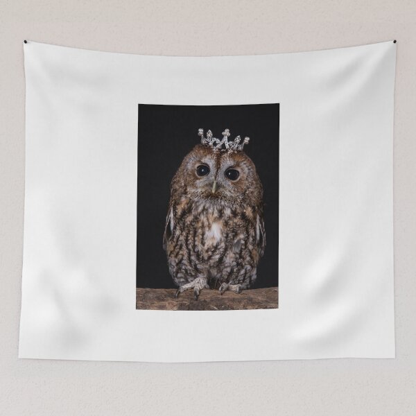 Item preview, Tawny Owl with Crown designed and sold by Tori Andrews.