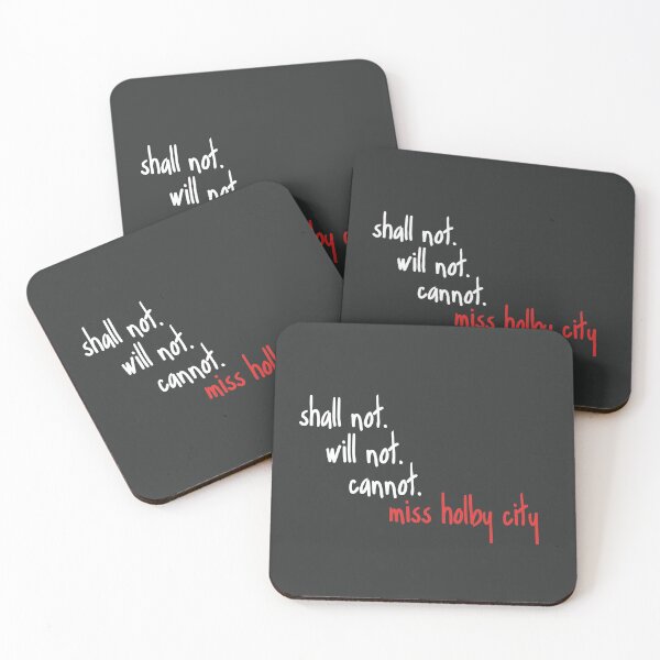 Item preview, Shall Not Will Not Cannot Miss Holby City designed and sold by holbytv.