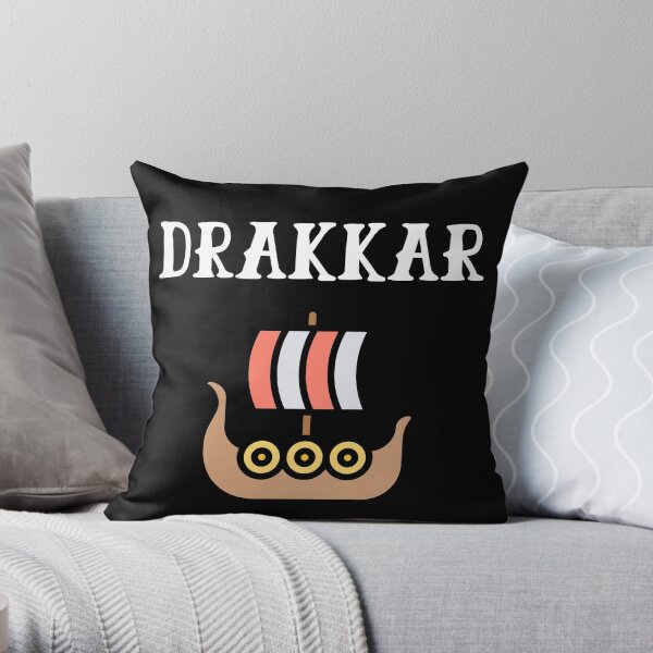 Drakkar Throw Pillow