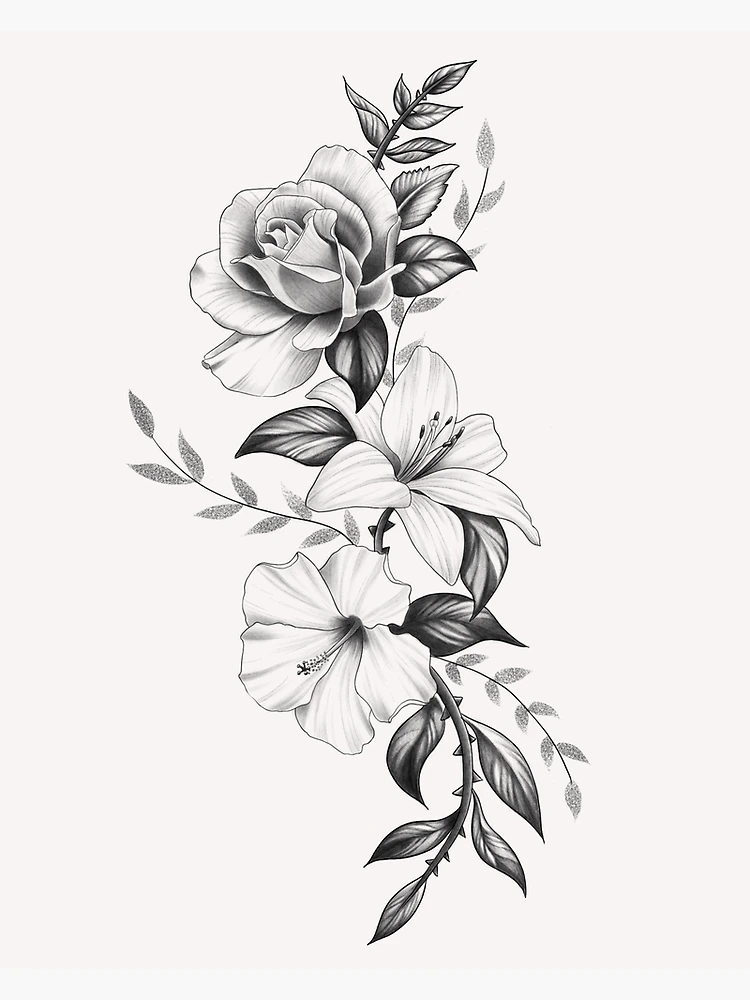 Flowers Traditional Tattoo Designs | PDF Reference Designs for Tattoos