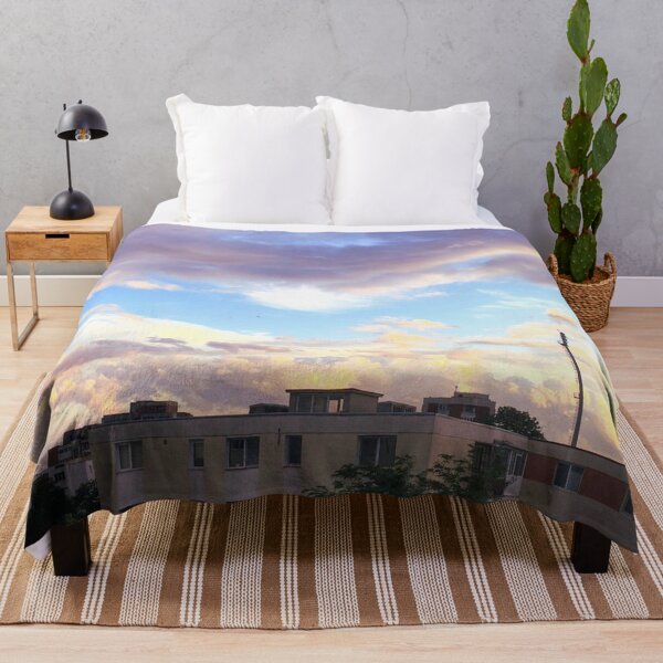 Item preview, Pink and purple city sky designed and sold by IlonaP99.