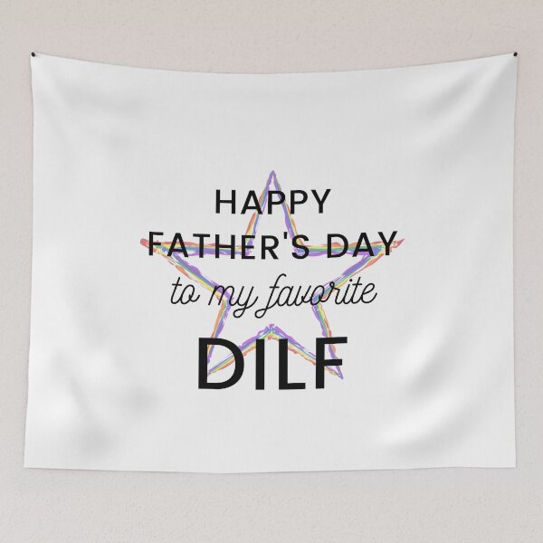 Item preview, Happy Father's Day To My Favorite Dilf designed and sold by Oussluka.