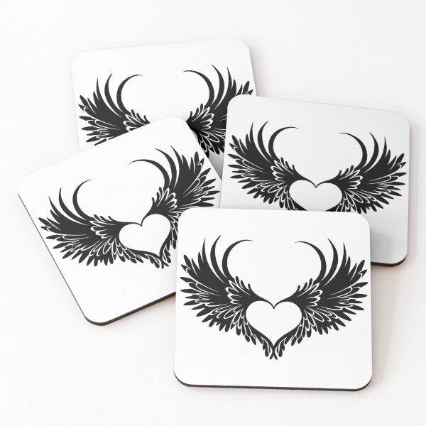 Item preview, Winged angel heart designed and sold by Blackmoon9.