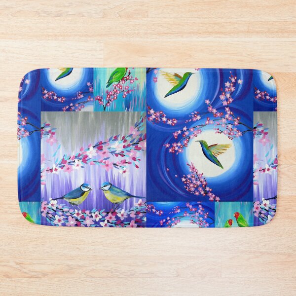 Item preview, Bird collage designed and sold by cathyartist.