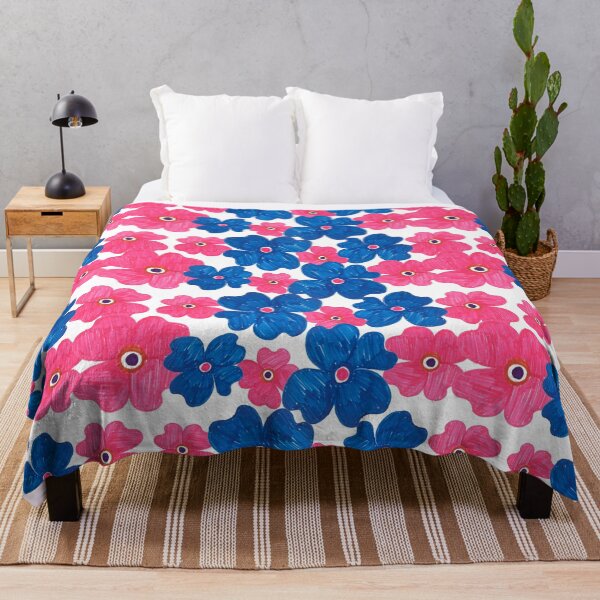 Item preview, BOLD FLORAL COLOUR PEN ART designed and sold by PrachiManerikar.