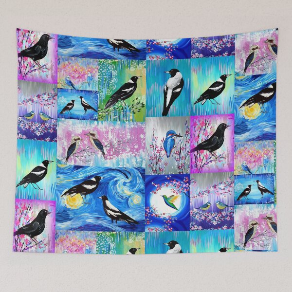 Item preview, Bird collage 2 designed and sold by cathyartist.
