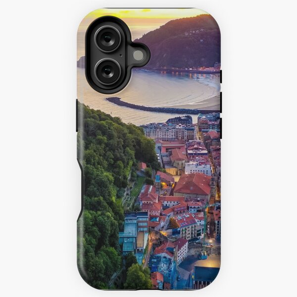 Vista previa del artículo con la obra «Impresionante vista aérea de Donostia San Sebastián # 2», diseñado y vendido por M Tchaikovsky.