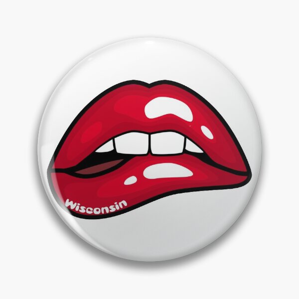 Item preview, University of Wisconsin Madison Lips designed and sold by kkosmicki.