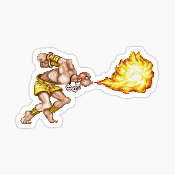 Item preview, Dhalsim Yoga Inferno designed and sold by PexelPirfect.