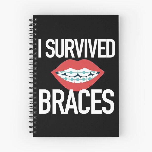 Item preview, I survived braces designed and sold by SleekSnacks.